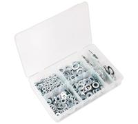 Sealey Rondella Piatta Assortimento 495pc M6-M24 Forma C Metrico AB056WC