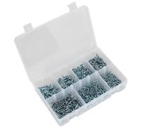 Sealey AB060SDS Auto-Filettante Vite Assortimento 500pc Pan Testa Phillips Zinco