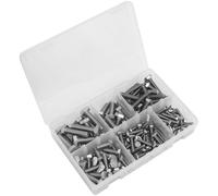 Sealey AB078SS Acciaio Inox Vite di Arresto Assortimento M5-M10 150pc