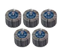 Sealey Abrasiva Linguetta Ruota 80 x 40mm 60 Sabbia 6mm Albero Confezione Di 5