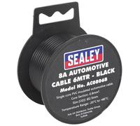 Sealey Automobilistico Cavo Spesso Muro 8A 6m Nero AC0806B