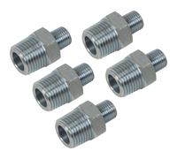 Sealey AC101 PCL Riduzione Unione 1/2"BSPT A 1/4"BSPT - Confezione Da 5
