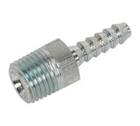 Sealey AC38 Maschile Avvitato Coda Pezzi 0.6cmbspt - 0.5cm Tubo Confezione 5