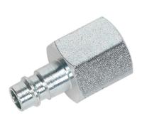 Sealey AC86 Avvitato Adattatore Femminile 1.3cmBSP Confezione 2