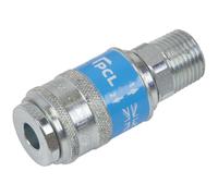 Sealey AC95 Pcl Safeflow Sicurezza Giunto Corpo Maschile 1.3cmBSPT