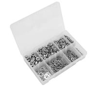 Sealey Acciaio Inox Dado E Rondella Assortimento 500pc M5-M10 AB077NW