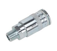 Sealey Accoppiamento Corpo Maschile 0.6cmBSPT Confezione Di 50 Per Officina