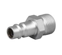 Sealey ACH19 - Adattatore maschio avvitato ad alto flusso, 3/8", BSPT, confezione da 5