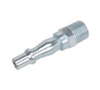 Adattatore Maschio Sealey AC04BP Filettato 1/4" BSPT Confezione Da 100