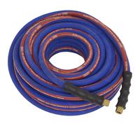 Sealey AH20R Aria Tubo 20m X Ø8mm Con 0.6cmBSP Connettori Extra Resistente