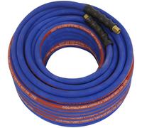 Sealey Tubo D'Aria 30M X 10Mm Con Giunti 1/4"Bsp Extra Pesante Ah30R/38