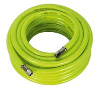 Tubo Aria ad Alta Visibilità 15m X Ø8mm Con 0.6cmBSP Sindacati AHFC15 Sealey New