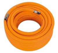 Sealey Tubo Linea Aria 15m X 10mm Hybrid Alta Visibilità 0.6cmBSP Sindacati