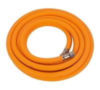 Sealey AHHC5 Aria Tubo 5m X Ø8mm Hybrid Alta Visibilità Con 0.6cmBSP Connettori