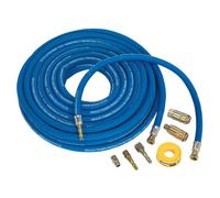 Sealey AHK02 Aria Kit Tubo Resistente 15mtr X Ø10mm Con Connettori