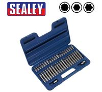 Sealey AK219 Trx-A Torx Esagonale Allen Testa Scanalature - 42pc Set Punte