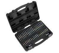 Sealey AK21901 - Set di 42 punte esagonali e scanalate da 3/8" e 1/2"