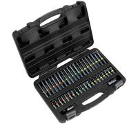 Sealey Trx-A / Esagonale/Spline Po' Set Impact 42pc 1cm & 1.3cmSq Drive