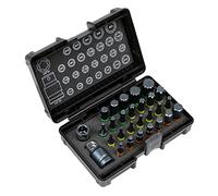 Sealey Trx-Star/Esagonale/Scanalate Set di Punte Urto 28pc 1cm & 1.3cmSq Drive