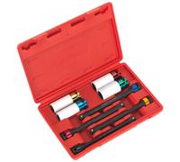 Sealey AK2243 Coppia Bastone & Alluminio Ruota Impact Presa Set 8pc 1.3cmSq