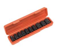 Sealey Impact Torx Star Femminile Presa Set 10pc 1.3cmSq Drive AK2301