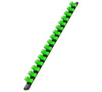 Sealey AK27054HV Porta Bussole con Guida 16 Clip 1.3cm Sq Alta Visibilità Verde
