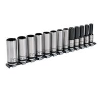 Sealey AK2745B Serie Nera 13 Pezzi Set Bussole Profonde 1/2" 6pt