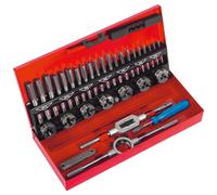 Sealey AK3015 Coperchio & Die Set 32pc Filiere - Metrico