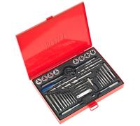 Sealey AK3037 Coperchio & Die Set 37pc Filiere - Metrico
