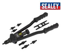 Sealey AK3985 Rivettatore A Dado Con Braccio Lungo