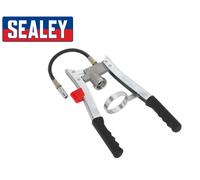 Sealey AK4403 Doppio Leva Grasso Pistola Per Vite Su Cartdridge Vuoto Non-Prime