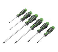 Set Di Screwdriver Hammer-Thru Hi-Vis Verde 6pc AK4940HV