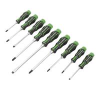 Sealey AK4941HV - Set di cacciaviti ad alta visibilità, 9 pezzi, colore: Verde
