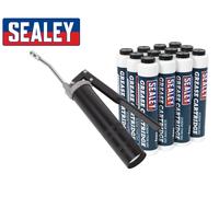 Sealey AK52 Leva Tipo Grasso Pistola E 12x a Vite Litio EP2 Cartdridges 400g