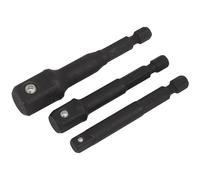 Impact Adattatore Presa Set 3pc - Sealey AK5521 Nuovo