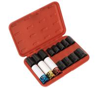 Sealey AK5615M Set Rimozione Dadi Ruota Con Bussole A Impatto 1/2"