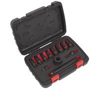 Sealey Chiave a Bussola Punta & Accessori Set 12pc 1.9cmSq Drive AK5617