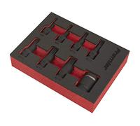 Sealey AK5622 8pc 3/8" Sq Bussola con Inserto Impact Presa Set Punte