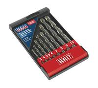 Sealey AK5708 Tungsteno Carburo con Punta Set Punte Trapano da Muratura 8pc - Nero