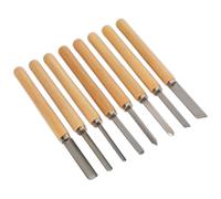 Sealey AK60/8 Scalpelli Per Tornitura Del Legno 8 Pezzi