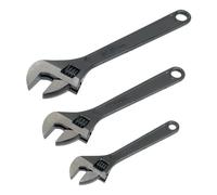 Sealey AK607 Chiave Regolabile Set 3pc Ruggine Resistente