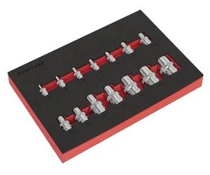 Sealey AK61807 - Set di chiavi a bussola TRX-Star, 14 pezzi, 1/4", 3/8" e 1/2"