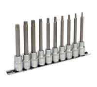 Sealey Trx-Star Presa Set di Punte 10pc 1cmSq Drive 100mm AK6236