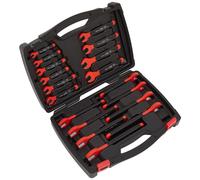 Sealey AK63172 Isolato Anello Chiave Set 18pc VDE Approvato
