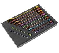 Sealey AK63267 - Set di chiavi combinate, 12 pezzi, multicolore