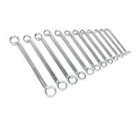 Sealey ad Angolo Doppia Estremità Chiave ad Anello Set 12pc Metrico AK6328