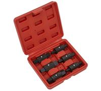 Sealey Key Oil Drain Plug Set 6Pc Fine Doppia