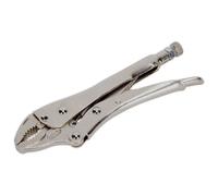 Sealey AK6820 Bloccaggio Pinze Curvo Mascelle 180mm 0-35mm Capacità