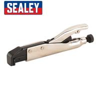 Sealey AK6832 Assiale Bloccaggio Grips Morsa L-TIP Saldatura Lamiera Lavoro Fino