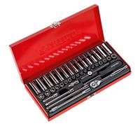 Sealey AK690 Presa Set 41pc 0.6cmsq Guida Metrica/Cuscinetto